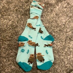 Otter socks 💙✨ Crew